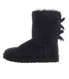 アグ オーストラリア UGG australia BAILEY BOW 2 ムートンブーツ ミドル ロゴ 25cm 黒 ブラック 1002954 /SR24 ■SH