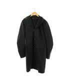 カズユキ クマガイ アタッチメント KAZUYUKI KUMAGAI ATTACHMENT 3レイヤーロングコート チェスターコート フード 3 ブラック /DF ■OS ■SH