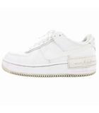 ナイキ NIKE エア フォースワン シャドウ AIR FORCE 1 SHADOW ローカットスニーカー シューズ CI0919-100 24.5cm 白 ホワイト /GV