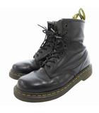 ドクターマーチン DR.MARTENS 8ホール ショートブーツ シューズ レザー 厚底 UK5 25.0cm 黒 ブラック 10072 /HO