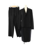 ラルフローレン RALPH LAUREN スーツ ジャケット パンツ スカート 3点セット セットアップ ジャケット11 ボトムス9 黒 ブラック /SS ■OS