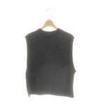 ナゴンスタンス nagonstans 24SS spring cotton-knit college vest ニットベスト プルオーバー M ネイビー /DF ■OS