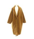 ジーナシス JEANASIS シャギーロングチェスターコート F 茶 ブラウン /AT ■OS