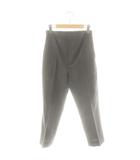 チノ CINOH ドゥーズィエムクラス別注 CROP クロップパンツ テーパード ジッパーフライ ウール 36 グレー /NR ■OS