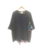 アンダーカバーイズム UNDERCOVERISM × HOWL 13SS 再構築 ドッキングカットソー F 黒 紺 茶 /MI ■OS
