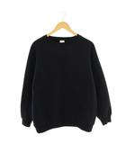 コモリ COMOLI コットン吊裏毛クルーネックトップス トレーナー 1 紺 /MI ■OS ■AD