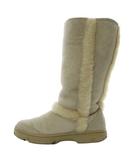 アグ オーストラリア UGG australia ムートンブーツ ロング フラット スエード US7 アイボリー /YO23