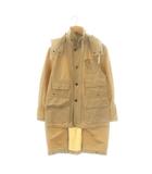 エンジニアードガーメンツ Engineered Garments フーディレイヤ―ドジャケット ナイロン混 XS ベージュ /MI ■OS