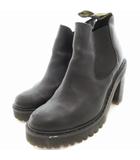 ドクターマーチン DR.MARTENS HURSTON チェルシーブーツ サイドゴア UK4 黒 ブラック /UO