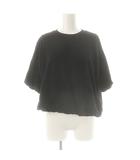 ナゴンスタンス nagonstans 24SS tuck balloon t-shirt トップス カットソー Tシャツ M 黒 /MI ■OS