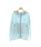 エーグル AIGLE ジップアップパーカー ロゴ L 水色 /AT ■OS