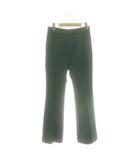 マメクロゴウチ  Mame Kurogouchi Layer Stripe Jersey Flared Trousers フレアパンツ 2 グリーン /DF ■OS