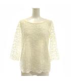 レッセパッセ LAISSE PASSE レースプルオーバーブラウス 38 オフホワイト /DO ■OS ■SH