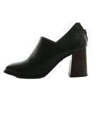  イーボル EVOL ブーティ ブーツ チャンキーヒール 23cm 黒 ブラック /SS ■OS