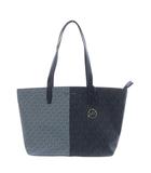 マイケルコース MICHAEL KORS 24AW ジェットセット ツートン トートバッグ ショルダーバッグ バイカラー PVC ネイビー ブルー 35F4STVT8 /YO24