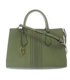 マイケルコース MICHAEL KORS 24SS シェイラ ミディアムサッチェル トートバッグ ショルダーバッグ 2way 緑 グリーン /SR6