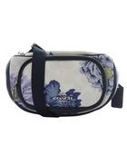 コーチ COACH KAFFE FASSETT ボディバッグ ショルダーバッグ 斜め掛け シグネチャー フラワー チョークマルチ 5689 /YO4