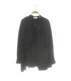 ナゴンスタンス nagonstans 25SS asymmetry round shirt デニムシャツ チュニック丈 M インディゴ /ES ■OS