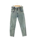 ルイヴィトン LOUIS VUITTON RW232WB BEAFPPO37 デニムパンツ ジーンズ テーパード ジッパーフライ コットン 36 ライトブルー /NR ■OS