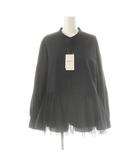 24AW モイストブロードシャツ 長袖 バンドカラー F 紺 ネイビー 24050462920030 /AT ■OS