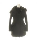ジルサンダー JIL SANDER ユニクロ コート ライナー付き フード S 茶 ブラウン /AQ ■OS