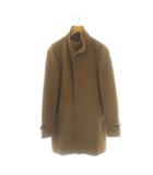 グリーンレーベルリラクシング ユナイテッドアローズ green label relaxing NM ダブルクロススタンドコート アウター L ブラウン /ES ■OS