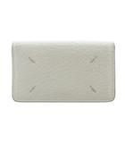 Card Holder Clip Wallet カードケース ウォレット 名刺入れ レザー 白 ホワイト /SR2