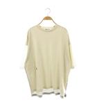 ナゴンスタンス nagonstans 25SS loose t-shirt Tシャツ カットソー 五分袖 M ベージュ グレー /HK ■OS