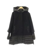 チェスティ Chesty 3WAY ウールドッキングダウンコート アウター 1 ブラック /HK ■OS