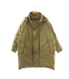 マウジー MOUSSY DOWN FILL MONSTER パーカー ダウンコート ロング 1 カーキ /HK ■OS