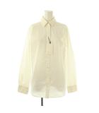 マディソンブルー MADISONBLUE MADAME SHIRT WASHED OUT シャツ スタンドカラー 長袖 2 M 白 ホワイト /AT ■OS