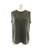 スローブ イエナ SLOBE IENA 24SS スラブ天竺ノースリーブTEE Tシャツ カットソー F グレー /AT ■OS