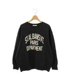 24AW ST.ALBANS ロゴスウェット トレーナー 長袖 コットン F 紺 /NR ■OS