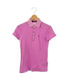 ポロゴルフ ラルフローレン POLO GOLF RALPH LAUREN 半袖 ポロシャツ 刺繍 XS ピンク /DF ■OS