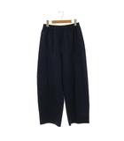 24AW コットンギャザーワイドパンツ 38 紺 /MI ■OS