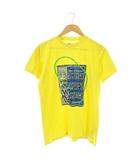 メゾンマルジェラ 1 Maison Margiela 1 プリントTシャツ カットソー 半袖 1 イエロー /DF ■OS