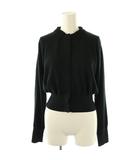 マメクロゴウチ  Mame Kurogouchi Detachable Embroidery Collar Knitted Cardigan ニットカーディガン 2 ブラック MM25SS-KN006 /DF ■OS