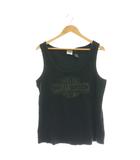 ハーレー Hurley プリントタンクトップ 2W 黒 ブラック /SS ■OS