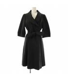 エフデ ef-de トレンチコート スプリングコート 9 黒 /CX ■OS