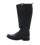 フェンディ FENDI レザー ロングブーツ 36 黒 ブラック /SR35