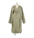 イエナ IENA Pe/ポプリンオーバートレンチコート スプリングコート 36 ライトベージュ /DO ■OS