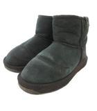 エミュー emu オーストラリア ムートンブーツ ボア ショート 23cm 黒 ブラック /BS