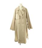 イエナ IENA 24SS PE/ポプリンオーバートレンチコート スプリングコート 38 ベージュ /NR ■OS