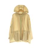 ナチュラルビューティーベーシック NATURAL BEAUTY BASIC ボリュームスリーブ マウンテンパーカー ジップアップ M ライトベージュ /MY ■OS