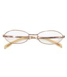 グッチ GUCCI GG9585 メガネ 眼鏡 オーバル 51口17 134 ピンクシルバーカラー 銀色 度入り /JS