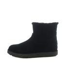 アグ オーストラリア UGG australia W CLASSIC MINI BLVD クラシック ミニ ショートブーツ スエードレザー 本革 23cm 黒 ブラック 1108143 /RI ■OS
