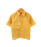 ロエベ LOEWE POLO SHIRT MELON デニムシャツ ポロシャツ 半袖 42 オレンジ /DF ■OS