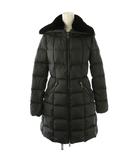 モンクレール MONCLER DAVIDIA ラムファー付き ダウンコート ダウンジャケット アウター 00 グレー /DF ■OS