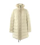 モンクレール MONCLER LINOTTE ミンクファー付き ダウンコート ダウンジャケット アウター 00 エクリュ /DF ■OS