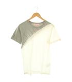 ソウソウ SOU SOU ×le coq sportif たばた絞り 半袖カットソー Tシャツ S グレー 白 /CX ■OS